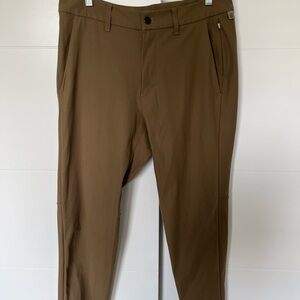 LuluLemon men’s ABC pants chinos slim fit stretch 
Utilitech 32x34 khaki color